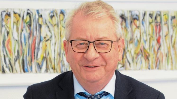 Heinrich Titzmann (65) ist seit fast 24 Jahren Geschäftsführer des Christlichen Krankenhauses Quakenbrück. 