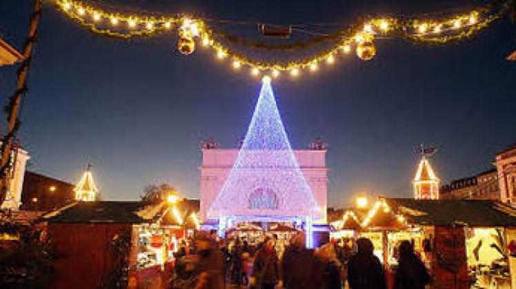 25 000 Euro kostet die Weihnachtsbeleuchtung in Potsdams City.