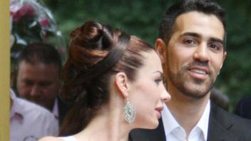 Bushido (r.) und Anna-Maria Ferchichi während ihrer Hochzeitsfeier im Mai 2012. 