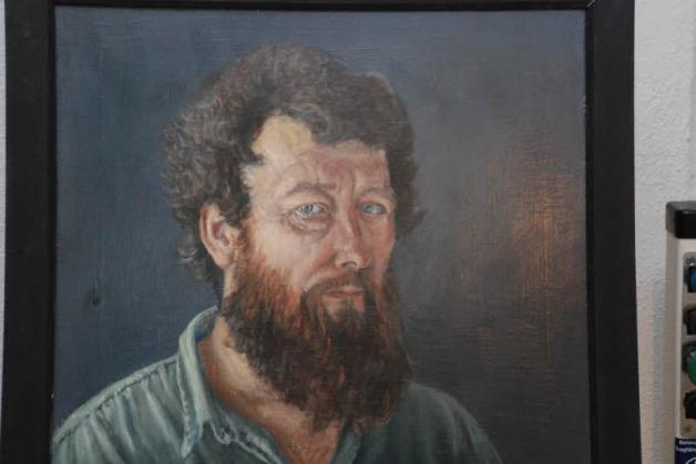 Dies Bildnis von Claus Müller-Schloen ist in der Ausstellung zu sehen.