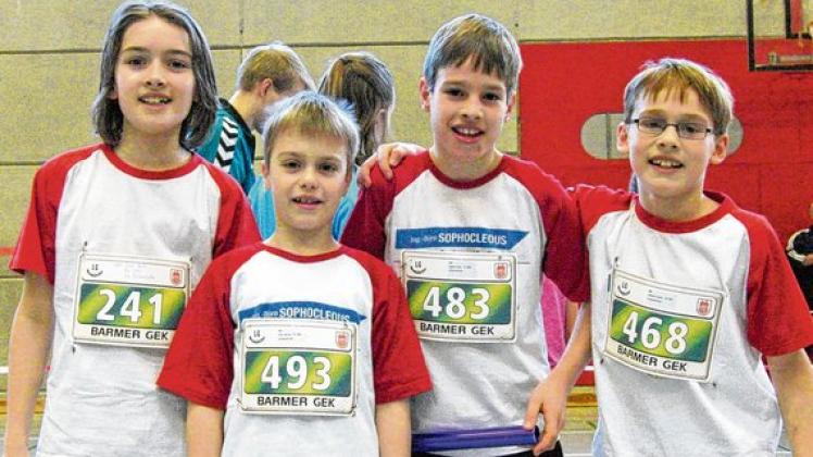 LGN belegt sechs erste Plätze beim eigenen Hallensportfest