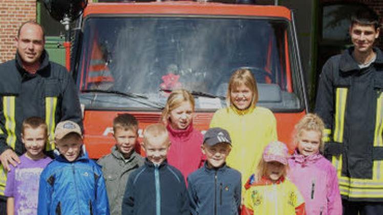 Hohen Pritz lockt Knirpse an die Schläuche NNN