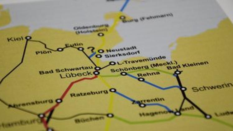 Pro Bahn veröffentlichte jetzt  Entwürfe zu möglichen Schienenverbindungen.