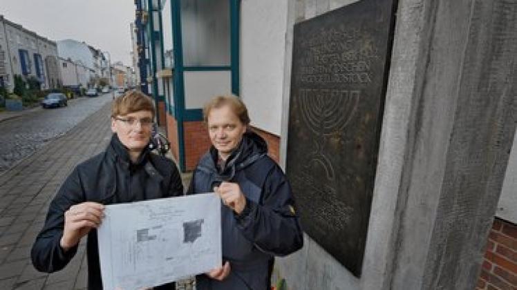  Eine kleine Kopie von den Bauplänen haben sie schon einmal: Johannes Saalfeld und Johann-Georg Jaeger. Georg Scharnweber
