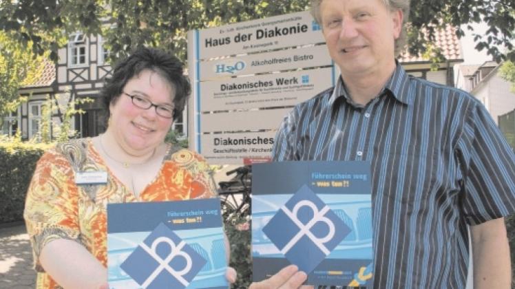 MPU-Experten: Verkehrspsychologin Silke Oldershaw und Geschäftsführer Klaus Polack. 