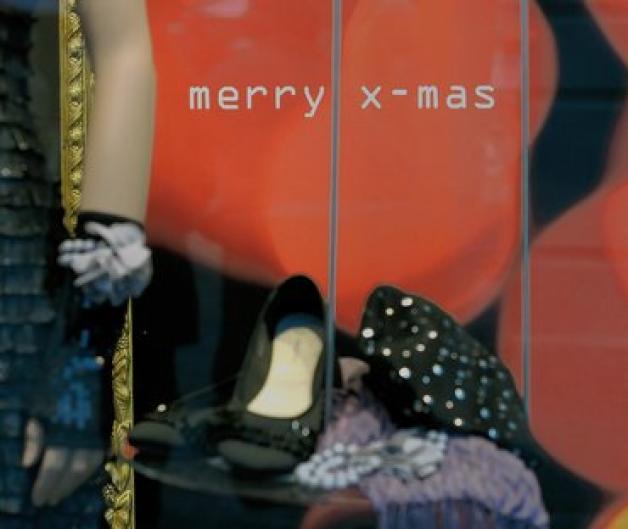 Werbesprache: Hier wird aus "Frohe Weihnachten" ein "Merry X-Mas".