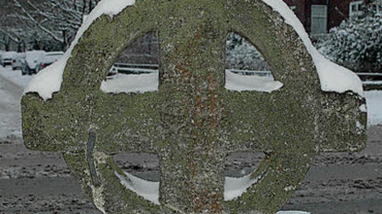 Das Wilsnacker Kreuz in der Hansestadt. Langentepe
