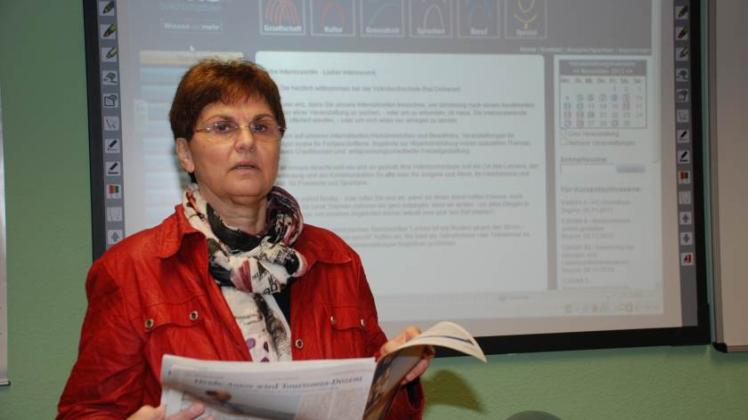 Seit 2004 leitet Ulla Golombek die Doberaner Volkshochschule und soll künftig auch für  Güstrow zuständig sein. 