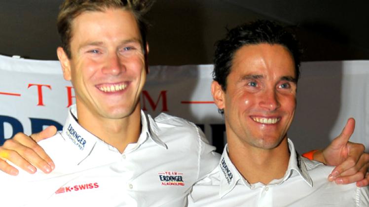 Wenn Michale und Andreas Raelert die Plätze eins und zwei bei der Ironman-Weltmeisterschaft auf Hawaii belegen, bekommen sie eine Million US-Dollar.