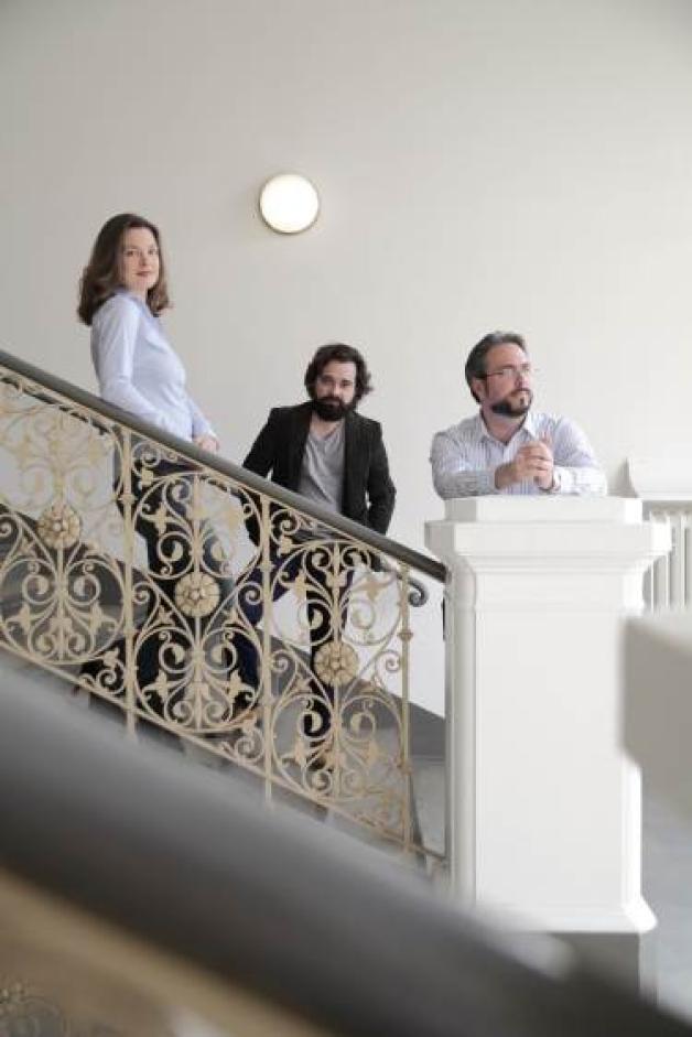 Das Atos Trio besteht aus Annette von Hehn (von links), Stefan Heinemeyer und Thomas Hoppe. 2010 trat das Ensemble in der New Yorker Carnegie Hall auf. Das Atos Trio besteht aus Annette von Hehn (von links), Stefan Heinemeyer und Thomas Hoppe. 2010 trat das Ensemble in der New Yorker Carnegie Hall auf.
