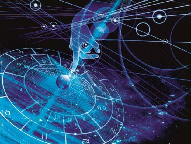 Die Astrologie beruht auf der Annahme, dass es einen Zusammenhang zwischen den Positionen und Bewegungen von Planeten und Sternen und irdischen Ereignissen wie dem Leben der Menschen gibt. 