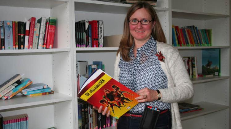 Das Projekt Schulbibliothek wird Alice Pippig leiten.  