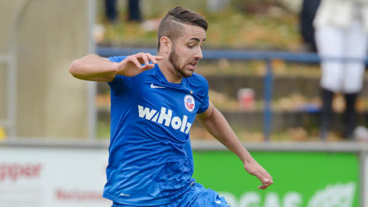 Offensivmann Selcuk Tidim gelangen für den FC Hansa II in der Hinrunde fünf Treffer und sieben Vorlagen. Derzeit trainiert er  bei den Profis des FCH mit.   