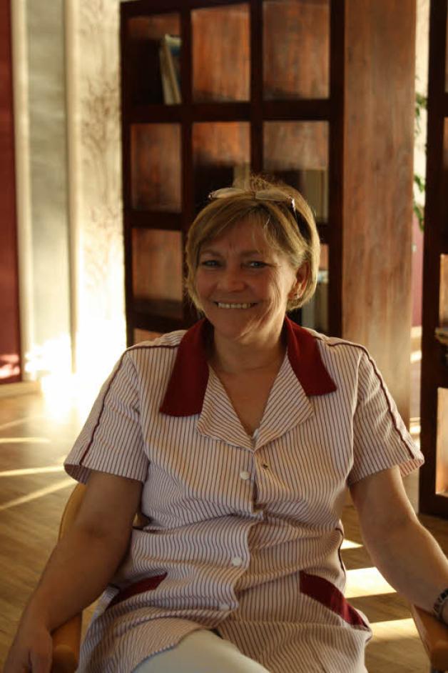 Auch für Pflegedienstleiterin Martina Jäger ist es die erste Weihnacht im Rosenhof.