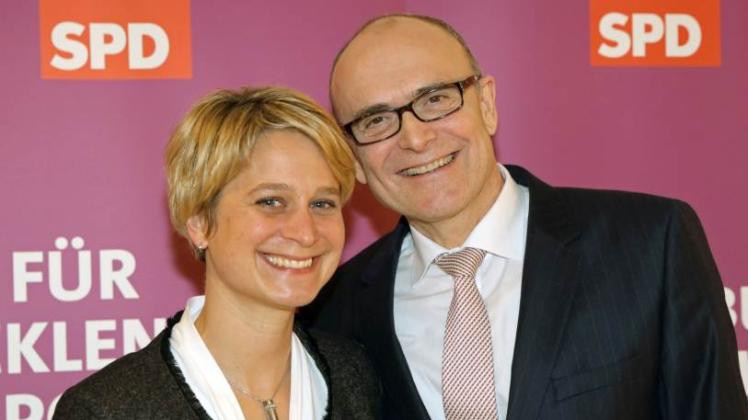 Birgit Hesse (38) ist Sellerings Wunschnachfolgerin  von Sozialministerin Manuela Schwesig. 