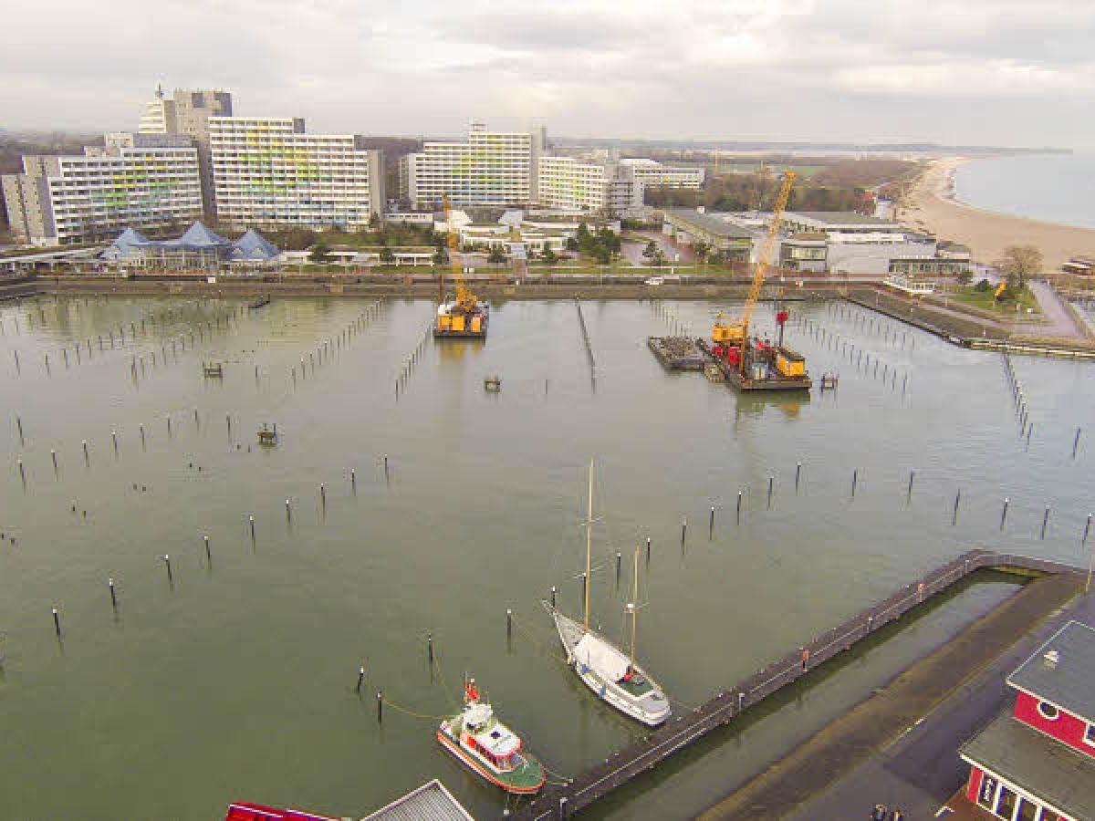 Yachthafen wird runderneuert