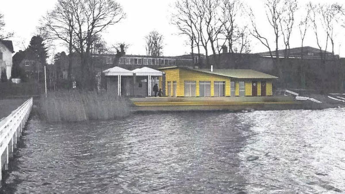 Am See wird ein neuer Kiosk gebaut SHZ