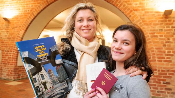 Ihre Heimat  haben Ramona-Elena Budaca (34) und Tochter Francisca (10) schon länger in Rostock gefunden. 