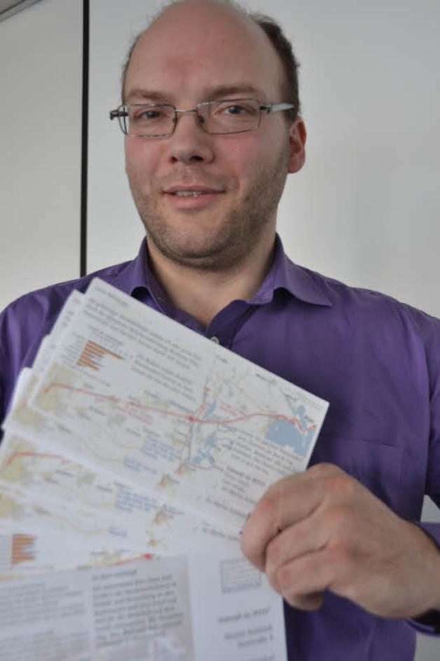 Martin Schlünß kämpft dafür, dass die Bahnstrecke zwischen Neumünster und Plön reaktiviert wird. Martin Schlünß kämpft dafür, dass die Bahnstrecke zwischen Neumünster und Plön reaktiviert wird.
