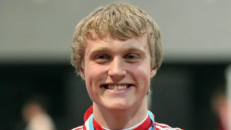 Sein erstes Gold bei einer Deutschen Meisterschaft holte sich Clemens Prüfer.