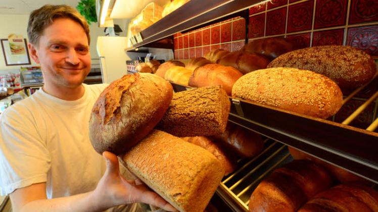 Bäckermeister Andreas Klug setzt auf Vielfalt und in der Kunst des Brotbackens. 
