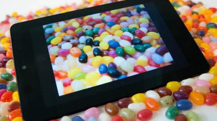 Die verschiedenen Versionen von Android sind nach Leckereien wie diesen Geleebohnen (Jelly Bean) benannt.   