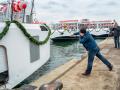 Taufe von Flußkreuzfahrtschiffen für „Viking River Cruises" auf der Neptun-Werft in Rostock Warnemünde...