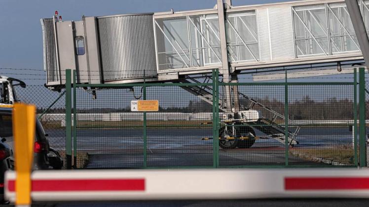Terminal des Flughafens Rostock-Laage: Seit Jahren fliegen viel zu wenige Passagiere ab. Terminal des Flughafens Rostock-Laage: Seit Jahren fliegen viel zu wenige Passagiere ab.