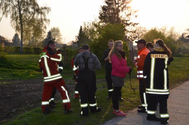 Andrang beim Feuer in Rehna: Auch die Feuerwehr feierte mit. Andrang beim Feuer in Rehna: Auch die Feuerwehr feierte mit.