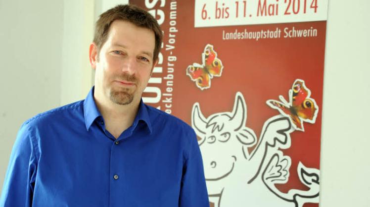 Festivalchef Volker Kufahl freut sich auf sein erstes Filmkunstfest. 