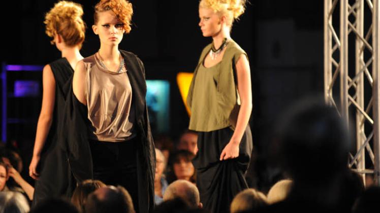 Blickfang: Die Models treten bei der „Look“ vor Hunderten von Gästen auf und präsentieren aktuelle Modetrends. 
