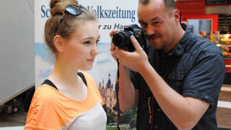 Für die Bewerbungsmappe: Anne-Sophie Layritz wurde  von Falko Wolf  abgelichtet.