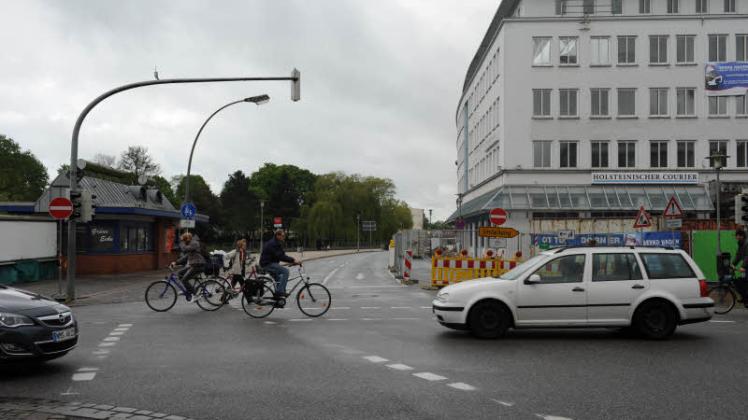 Dauerstau am Kuhberg SHZ