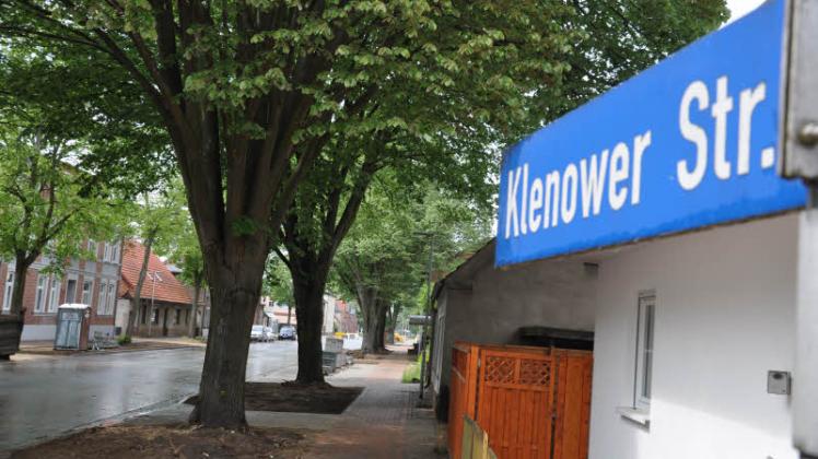 An der Klenower Straße beginnen am Mittwoch die Baumfällarbeiten. 