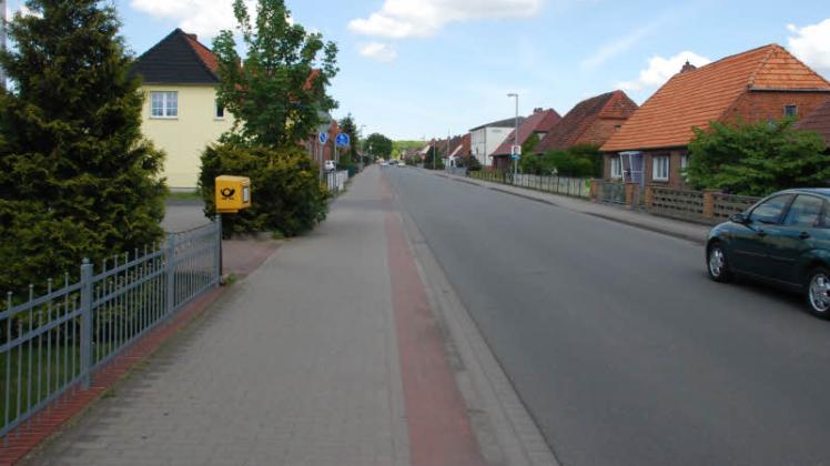 Die Techentiner Straße, in der das Kind überfallen wurde.