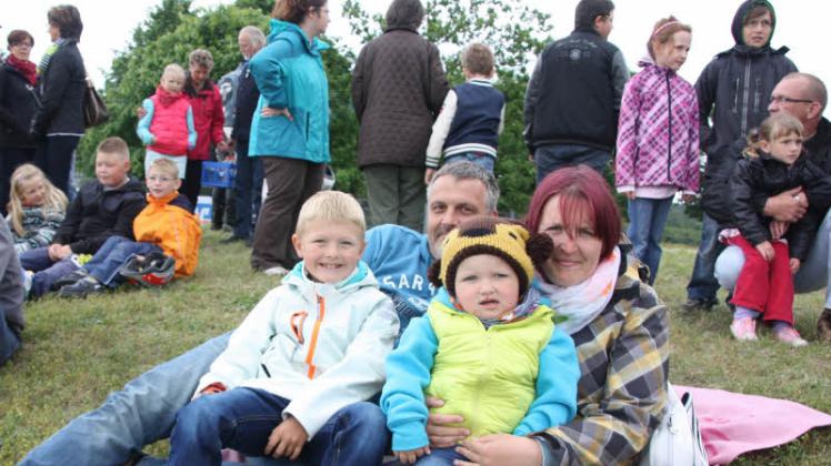 Familie Koch aus Parchim hatte viel Spaß.
