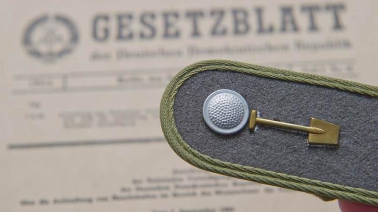 Schulterklappe der Baueinheit