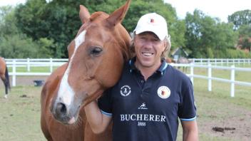 Christopher Kirsch ist Kapitän der Deutschen Polo-Nationalmannschaft – und der Gastgeber beim Turnier auf Gut Aspern.  