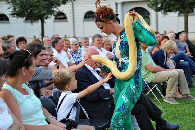 Schlangenbeschwörung mit Danza Furiosa.  Fotos: Tilo Röpcke 