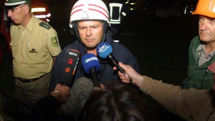 Dietmar Arendt im Einsatz