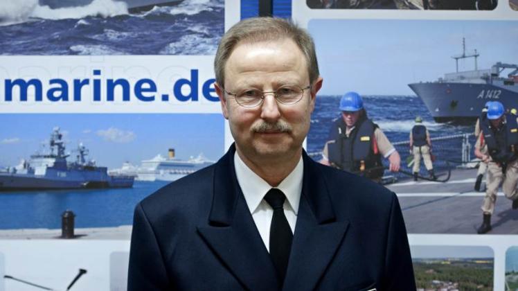 Axel Schimpf ist seit 2010 Inspekteur: Unter seiner Leitung wurde Rostock zur Hauptstadt der deutschen Marine.  