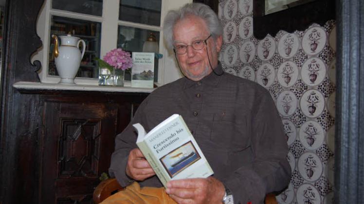 Hat mit  „Crescendo bis Fortissimo“ sein zweites Buch verfasst: Autor  Manfred Eisner aus Brokdorf. 