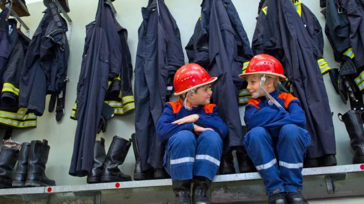 Auf geht’s! Auch die Jüngsten dürfen  in Schleswig-Holstein bald in die Freiwillige Feuerwehr.  