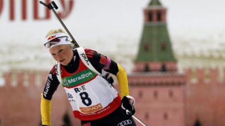  Miriam Gössner verletzte sich im Training. Foto: Juri Koschetkow 