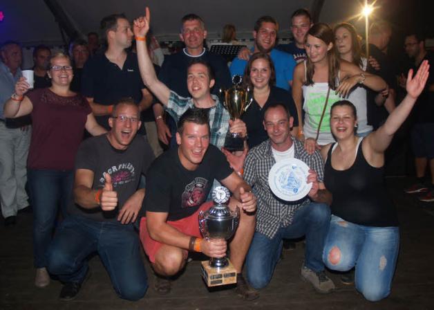 Klarer Erfolg: Die neuen Hallo-Partner-Champions aus Jahrsdorf hatten in der Gesamtwertung über 30 Punkte Vorsprung. 