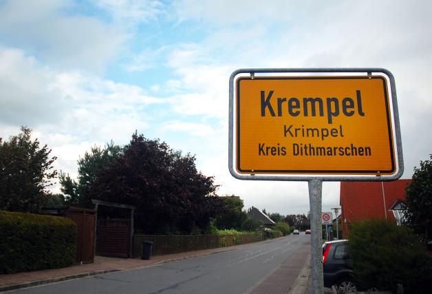 Krempel-Schild