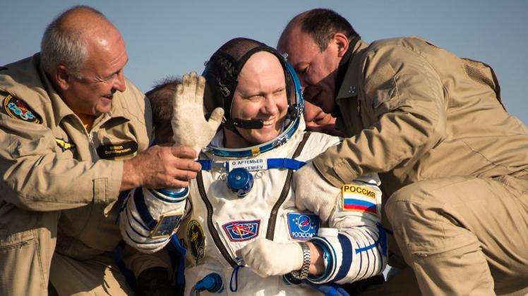 Zurück auf der Erde: Raumfahrer Oleg Artemjev 