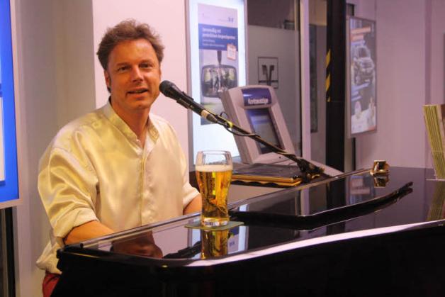Klaus Porath, der Pianoman. 