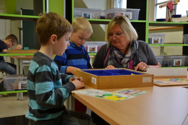 Im „Weltraum“ lernen die Kinder aus der Bugenhagenschule spielerisch. Im „Weltraum“ lernen die Kinder aus der Bugenhagenschule spielerisch.