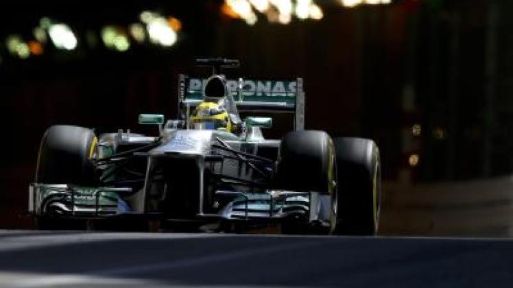  Nico Rosberg kommt in Monte Carlo mit seinem Mercedes-Boliden aus dem Tunnel gerast. Der Wiesbadener dominierte das Freie Training zum Großen Preis von Monaco. Foto: Valdrin Xhemaj 